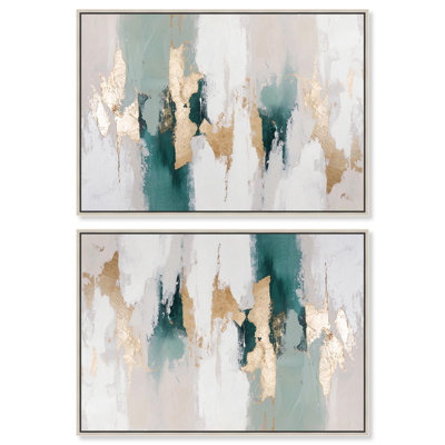 «Aurora in Motion II», ensemble d'art moderne sur toile par Art Remedy