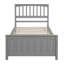 Lit plateforme en bois-412943941