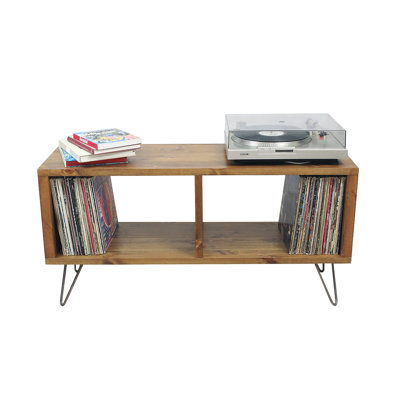 Pine Solid Wood Media Shelves