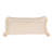 Embroidered Cotton Lumbar Pillow with Fringe-1564346285