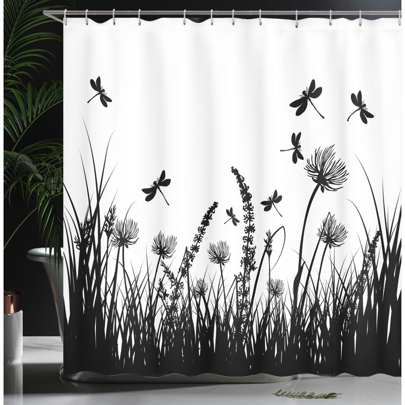  Rideau de douche Grass Meadow Spring, H 75 po x l 69 po