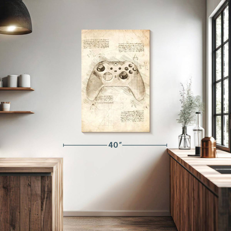 Xbox Elite Controller, 39" H x 26" W