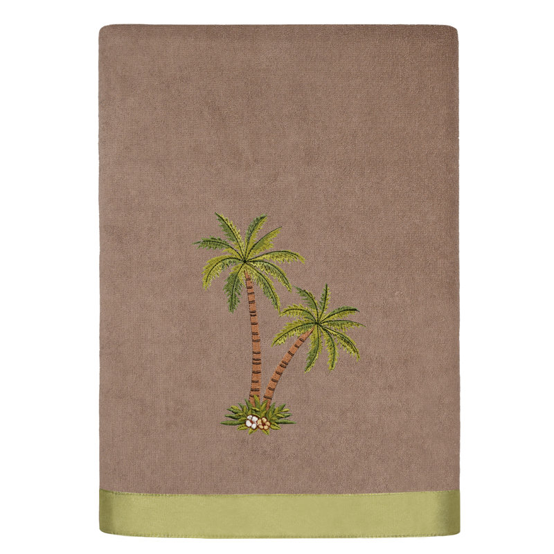 Serviette de bain en coton turc, Cacao