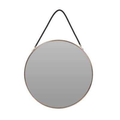 Kimio Leather Wall Mirror