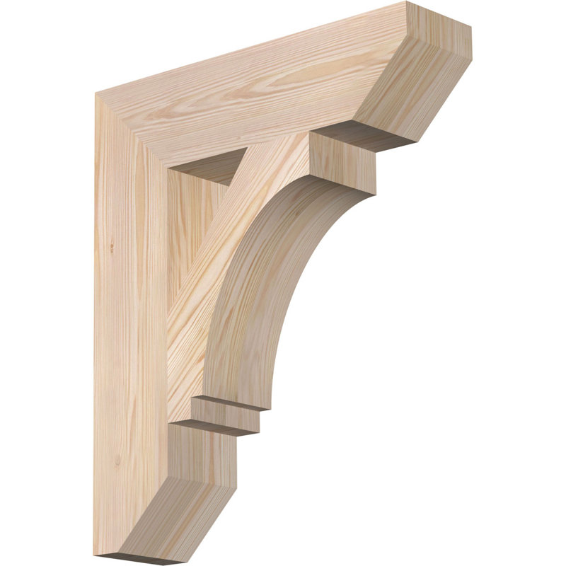 Support lisse à lattes 5 l 5 po x P 22 po x H 26 po, sapin Douglas, Douglas (lisse), H 26 po x l 5,5 po x P 22 po