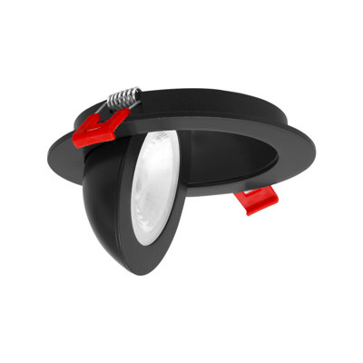 DGF43 4'' Selectable Color Temperature 8.8 Watt Dimmable Air-Tight IC Rated LED Canless Recessed Lighting Kit