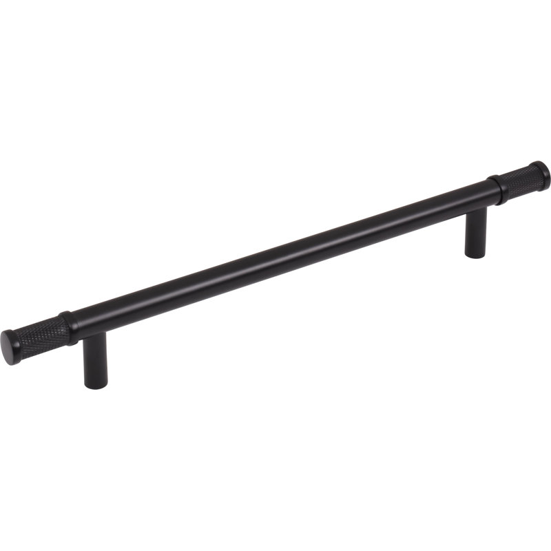 Burnham Bar Pull, Flat Black, 7 9/16" Center To Center