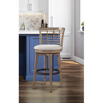 Beach Comber Counter Height Swivel Stool by American Woodcrafters