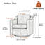 Upholstered Swivel Armchair-1160699446