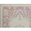 Tapis beige et rouge noué à la main de haute qualité