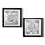 «Bombshell Bloom I», ensemble de 2 reproductions d'art sur toiles-303164721-376382701-376382690