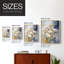 Reproduction encadrée FLORAL Series CCLxxix - bois massif-1681226499