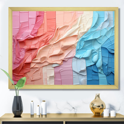 «Abstract Patchwork I» sur toile