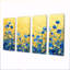 Boyle - Art mural fleurs sauvages - décoration murale traditionnelle 4 pièces-228047384