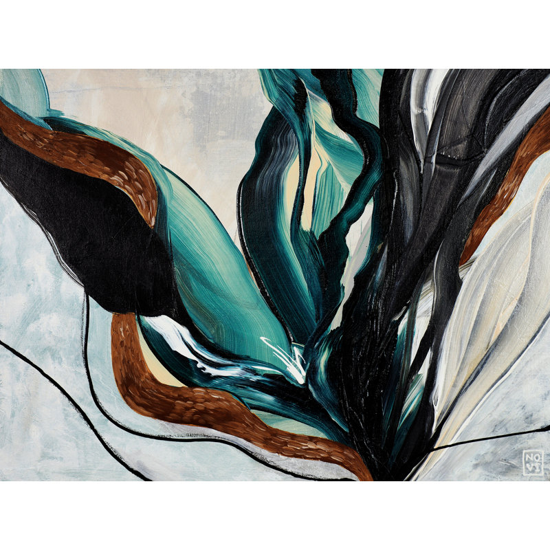 Orpheus Print by Novi Lim, Black Framed Canvas, 24" H x 32" W