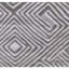 Hand Knotted Geometric Area Rug in Charcoal-1182311270