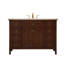 Ain 48'' Single Bathroom Vanity with Marble Top-708803379-708803376