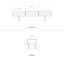 Lap 86'' W Solid Wood Sideboard