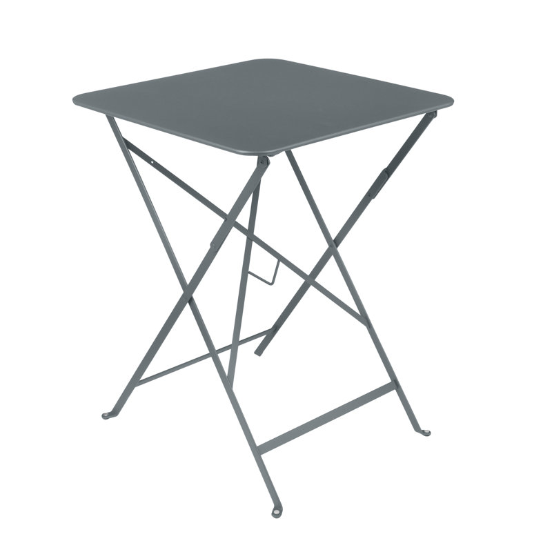 Outdoor Dining Table, 29" H x 28" L x 28" W, Acapulco Blue