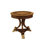 Serene Round Mahogany Wood Dining Table