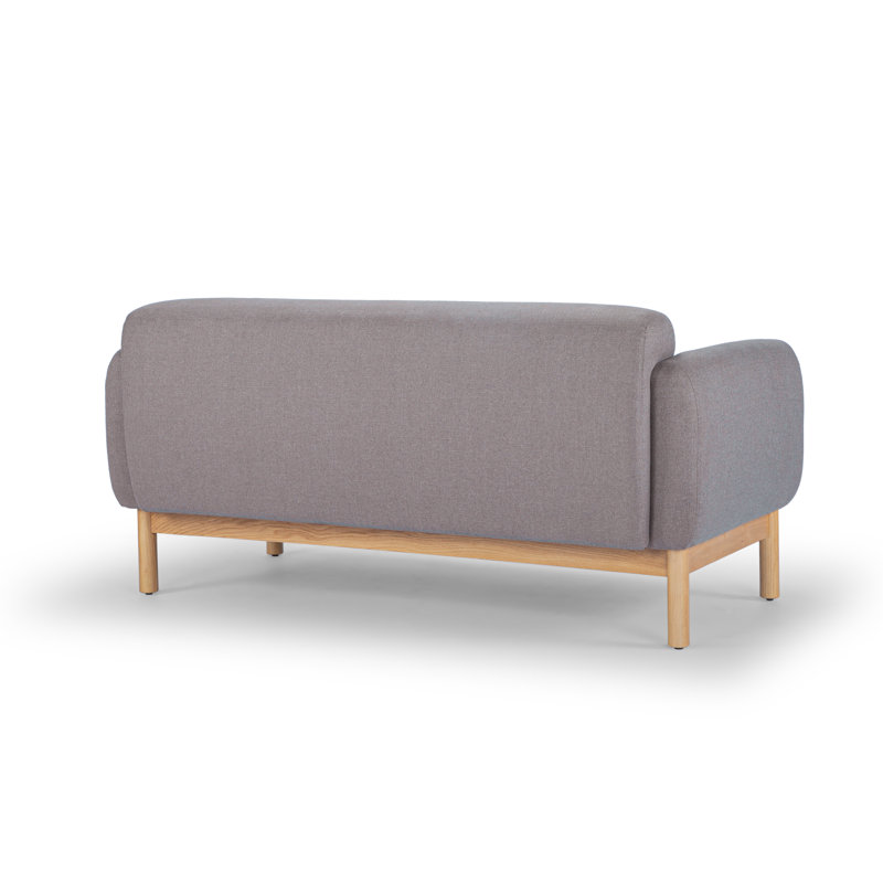 Tulum Sofa, Metro Gray Linen Blend, 68" W
