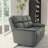Oslo Dual Power Reclining Sofa In Sapphire-1196563801