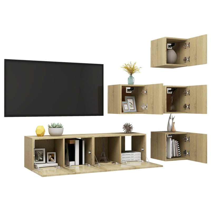 Goldmon Unfinished with Fireplace Included, Sonoma Oak
