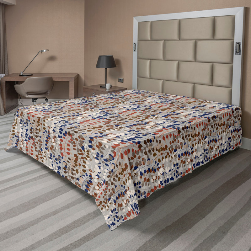 Drap plat Ambesonne, California King Flat Sheet