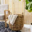 Kei Handmade Wicker Basket With Handles 1-634353243