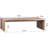 Klucevsek 60" Rectangular Reclaimed Teak Waterfall Coffee Table