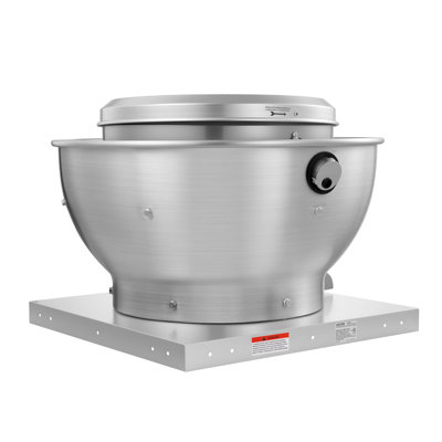 Commercial Kitchen Exhaust Fan, 2109 CFM Restaurant Canopy Hood Exhaust Fan, 0.75HP 560W Direct Drive Food Truck Hood Vent, High Speed & Low Noise, for Warehouse, Agriculture