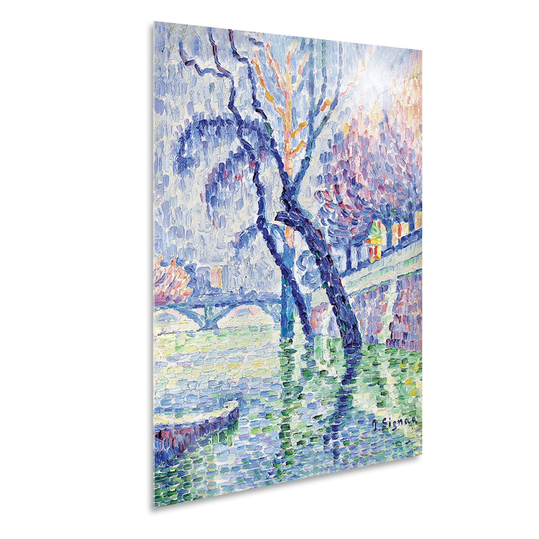 Wandbild Überflutung der Kunstbrücke von Paul Signac