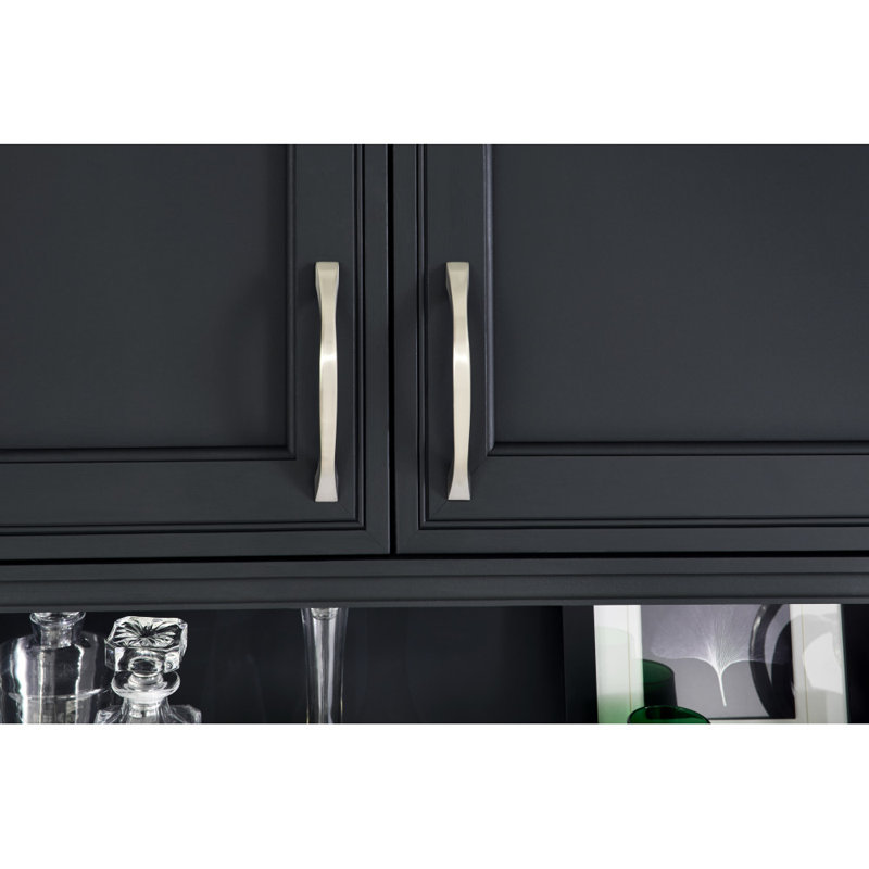Philip Arch Pull, Satin Nickel, 5 1/16"