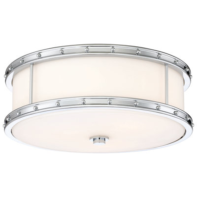 Plafonnier encastré 3 lumières DEL 16 po Cornwall