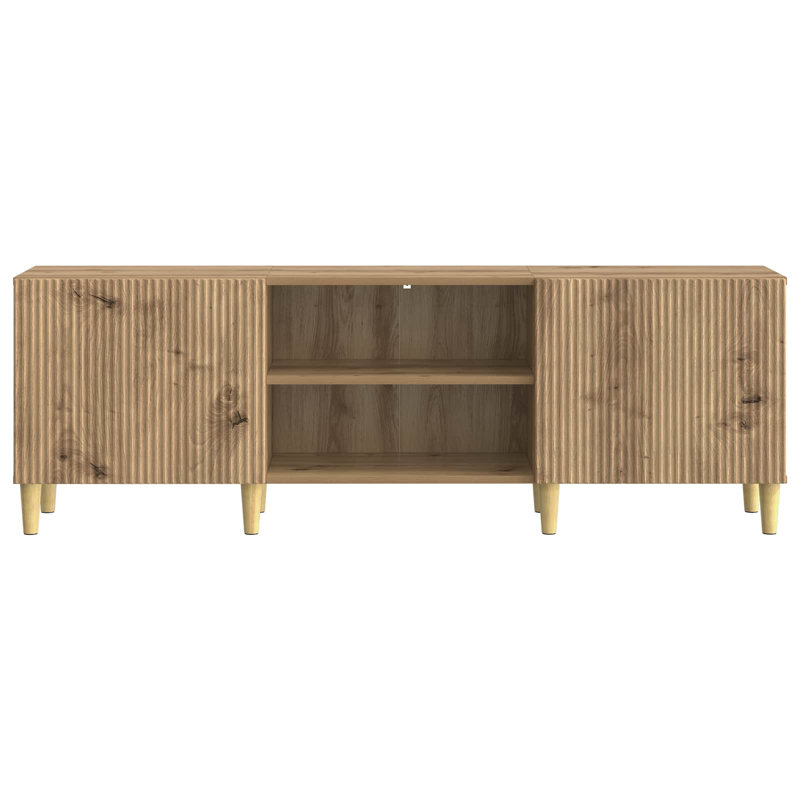 TV Stand, 50cm H x 150cm L x 31cm W, Artisan Oak