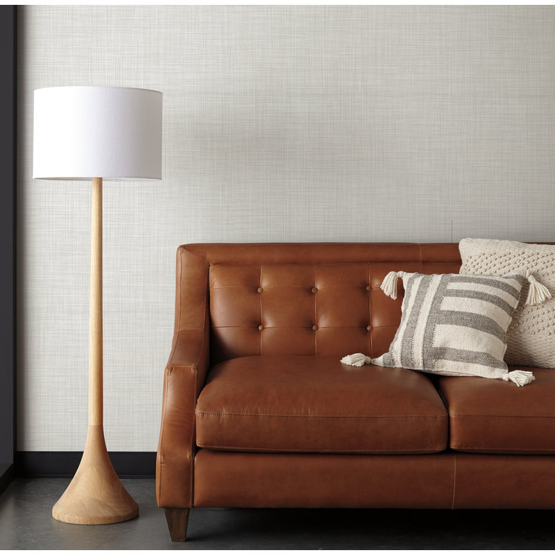 Papier peint Crossroad Oat, Blanc