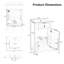 20" Single Bathroom Vanity with Ceramic Top-1887599204