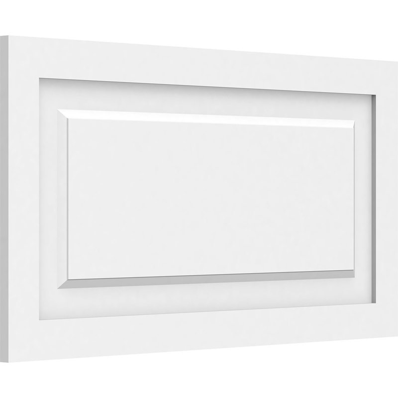 Harrison Raised Decorative Wall Panel, 16"H x 30"W x 0.63"D