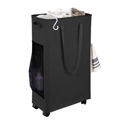 75L Laundry Basket With Wheel