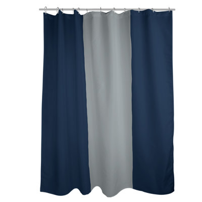 Striped Shower Curtain with Liner Included
