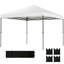 Tente de pavillon escamotable, abri de jardin pratique pour l'extérieur