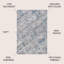 Tapis gris / bleu Reich-806180200