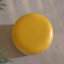 30cm Small Round Faux Leather Upholstered Ottoman-1061551662