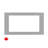 SHARP SKM166430LS 30" Built-In Microwave Oven Trim Kit