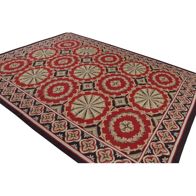 One-of-a-Kind Rectangle 9' X 11'6" Hand Knotted Area Rug