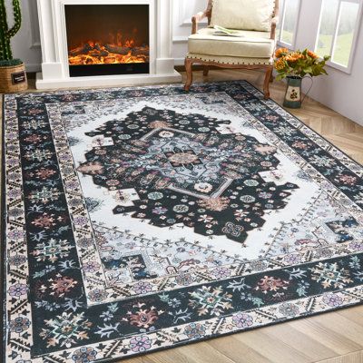 Vintage Look Shag Area Rug