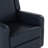 Mandie 37.4" Wide Swivel Rocking Manual Recliner in Faux Leather-1749007318