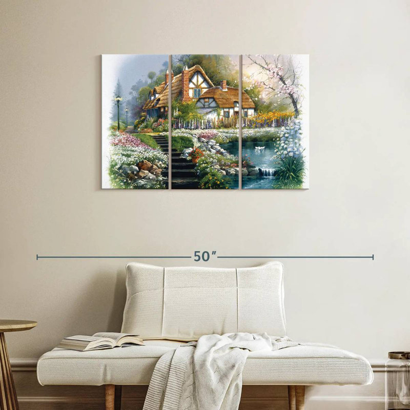 Lilie Cottage I, H 24 po x l 38 po