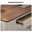 Bureau d'écriture en bois massif de style français French Cream-1528734719
