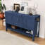 Buffet moderne avec tablettes réglables et rangement ouvert-36324172